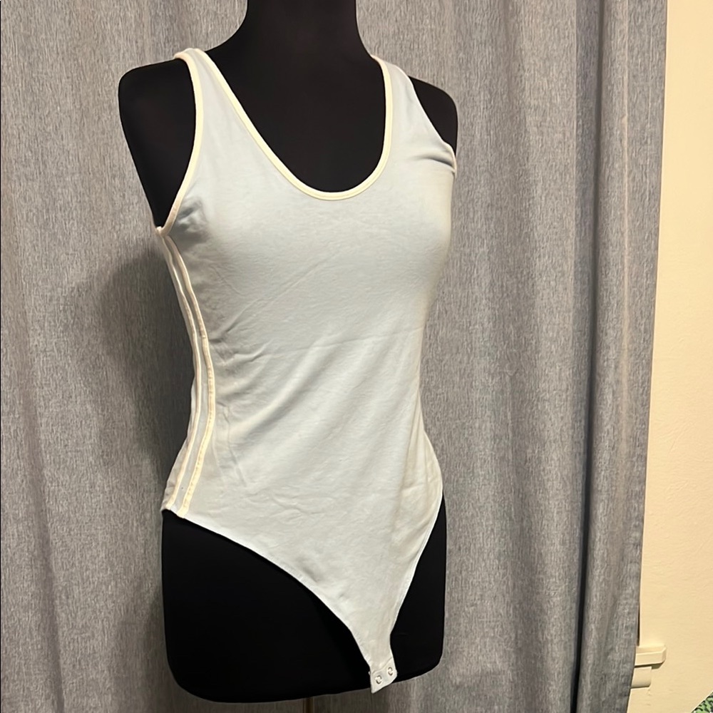 Wild Fable White Bodysuit Top